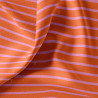 Striped Jersey BRETON Tangerine / Candy